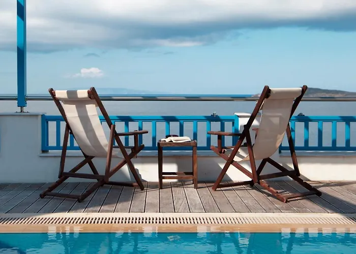 Blue Waves View * Batsi (Andros)