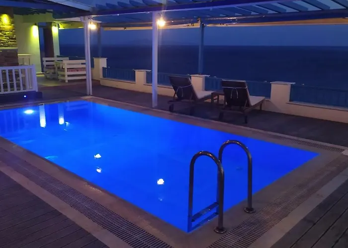 Blue Waves View * Batsi (Andros)